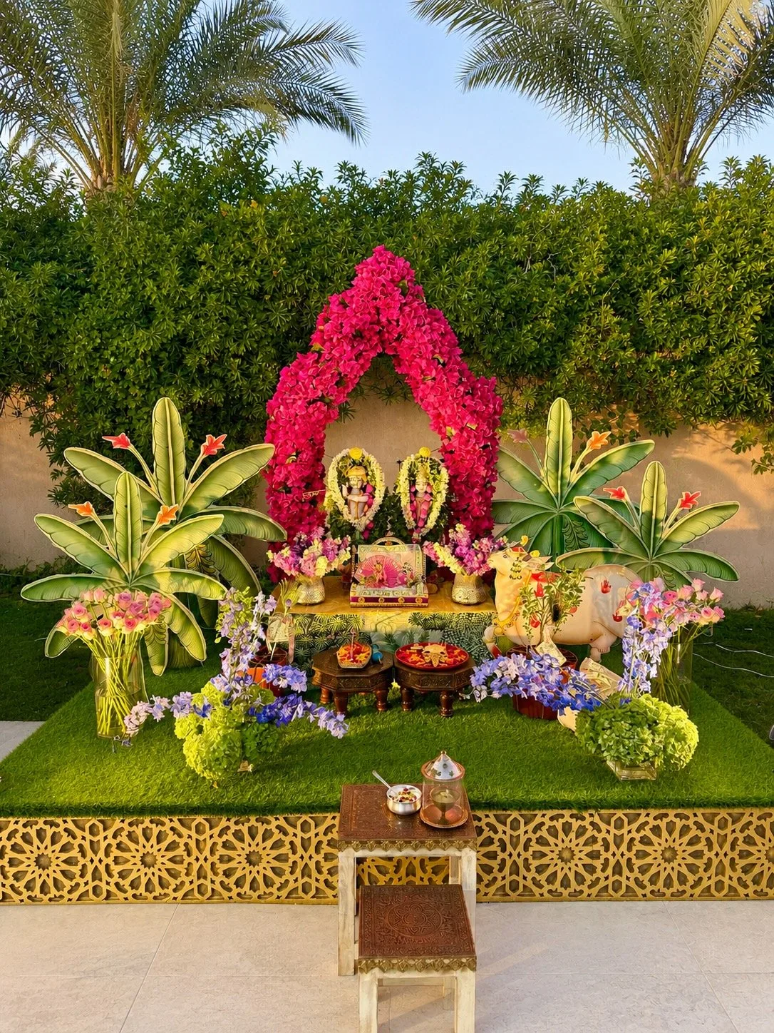 Festive Floral Occasion Setup by Busybee Creations